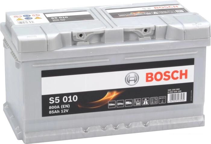 Автомобильный аккумулятор Bosch S5 010 (585200080) 85 А/ч от компании Интернет-магазин marchenko - фото 1