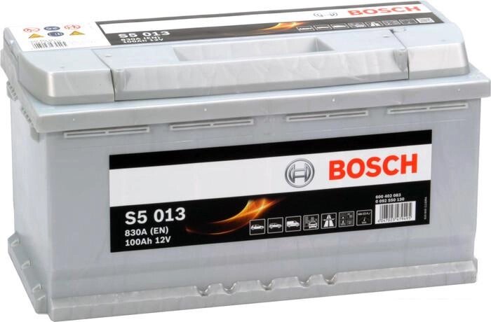 Автомобильный аккумулятор Bosch S5 013 (600402083) 100 А/ч от компании Интернет-магазин marchenko - фото 1