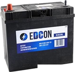 Автомобильный аккумулятор EDCON DC45330L (45 А·ч) от компании Интернет-магазин marchenko - фото 1