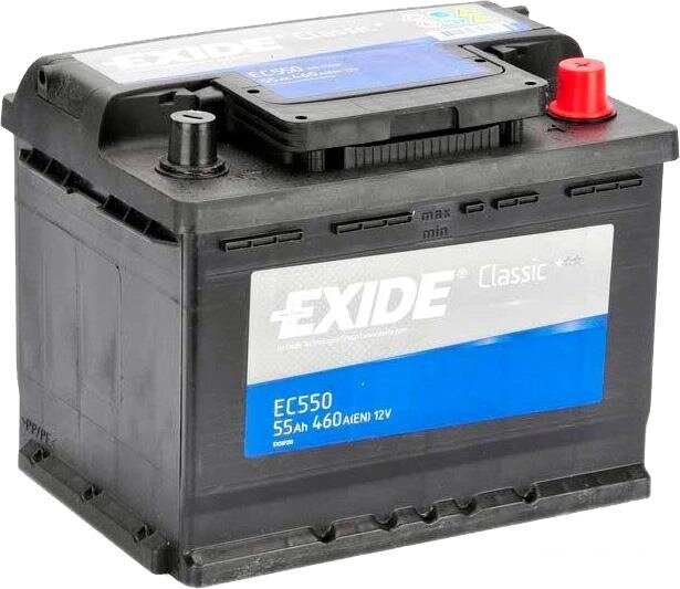 Автомобильный аккумулятор Exide Classic EC550 (55 А/ч) от компании Интернет-магазин marchenko - фото 1
