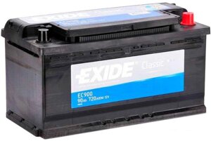 Автомобильный аккумулятор Exide Classic EC900 (90 А/ч)