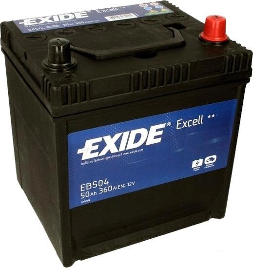 Автомобильный аккумулятор Exide Excell EB504 (50 А/ч) от компании Интернет-магазин marchenko - фото 1