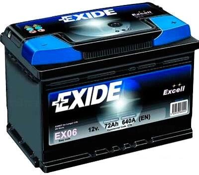 Автомобильный аккумулятор Exide Excell EB741 (74 А/ч) от компании Интернет-магазин marchenko - фото 1