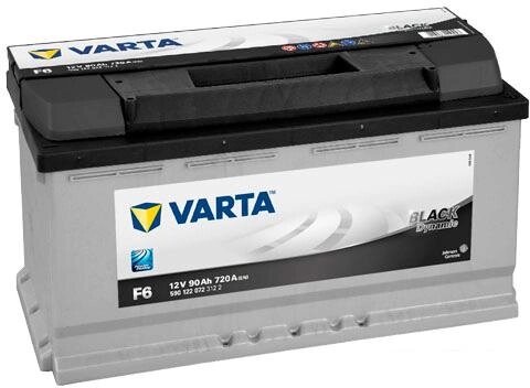 Автомобильный аккумулятор Varta Black Dynamic F6 590 122 072 (90 А/ч) от компании Интернет-магазин marchenko - фото 1
