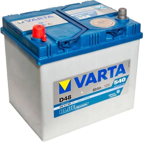 Автомобильный аккумулятор Varta Blue Dynamic D48 560 411 054 (60 А/ч) от компании Интернет-магазин marchenko - фото 1