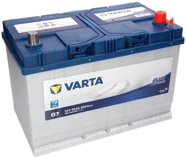 Автомобильный аккумулятор Varta Blue Dynamic G7 595 404 083 (95 А/ч) от компании Интернет-магазин marchenko - фото 1