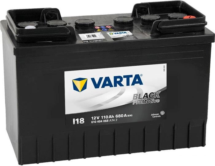 Автомобильный аккумулятор Varta Promotive Black 610 404 068 (110 А·ч) от компании Интернет-магазин marchenko - фото 1