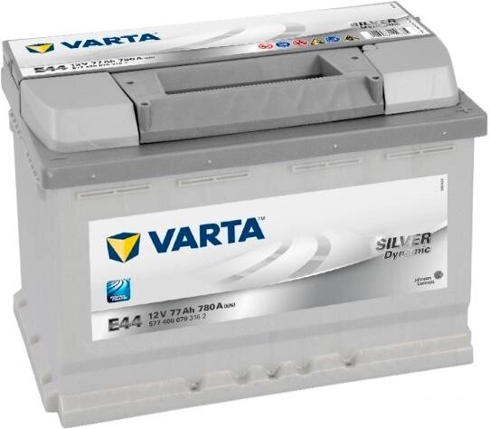 Автомобильный аккумулятор Varta Silver Dynamic E44 577 400 078 (77 А/ч) от компании Интернет-магазин marchenko - фото 1