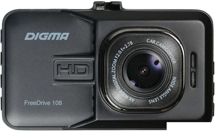 Автомобильный видеорегистратор Digma FreeDrive 108 от компании Интернет-магазин marchenko - фото 1