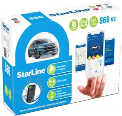 Автосигнализация StarLine S66 BT GSM v2 2CAN+4LIN 2SIM от компании Интернет-магазин marchenko - фото 1