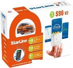 Автосигнализация starline S96 v2 BT 2CAN+4LIN 2SIM LTE GPS