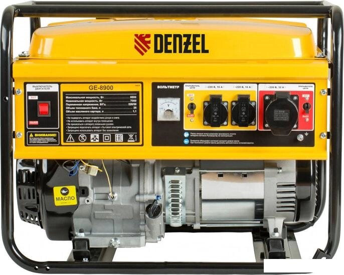 Бензиновый генератор Denzel GE 8900 от компании Интернет-магазин marchenko - фото 1