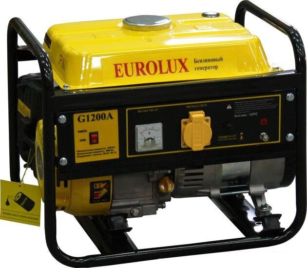 Бензиновый генератор Eurolux G1200A от компании Интернет-магазин marchenko - фото 1