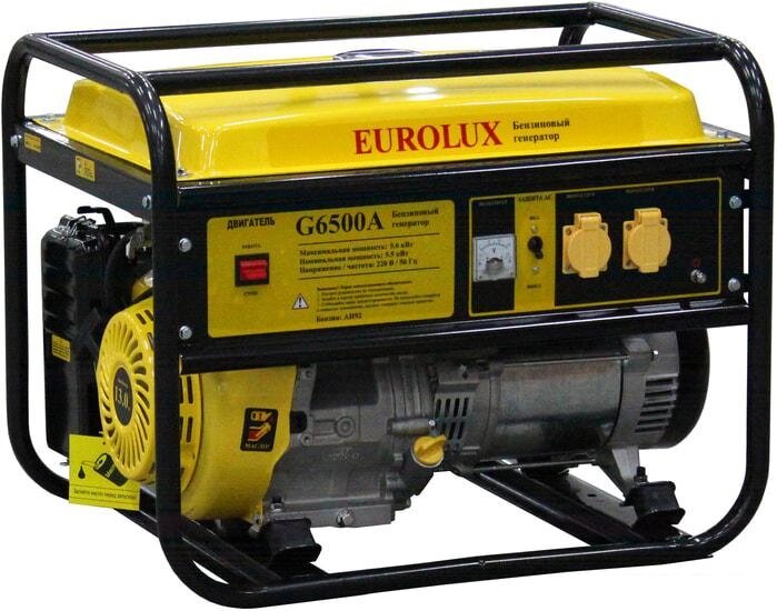 Бензиновый генератор Eurolux G6500A от компании Интернет-магазин marchenko - фото 1