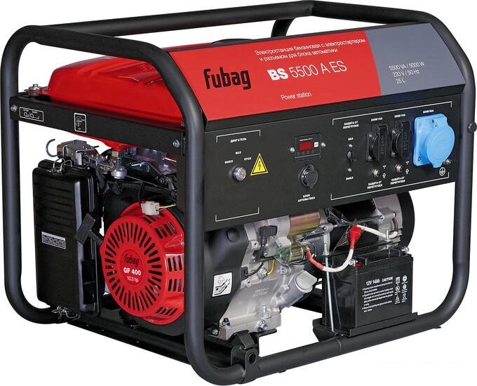 Бензиновый генератор Fubag BS 5500 A ES от компании Интернет-магазин marchenko - фото 1