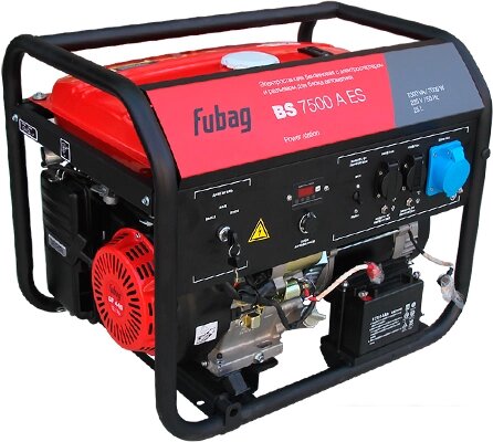 Бензиновый генератор Fubag BS 7500 A ES от компании Интернет-магазин marchenko - фото 1