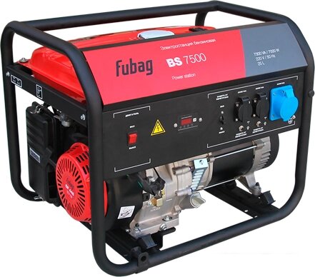 Бензиновый генератор Fubag BS 7500 от компании Интернет-магазин marchenko - фото 1
