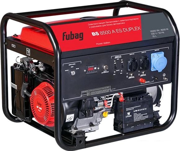 Бензиновый генератор Fubag BS 8500 A ES Duplex от компании Интернет-магазин marchenko - фото 1