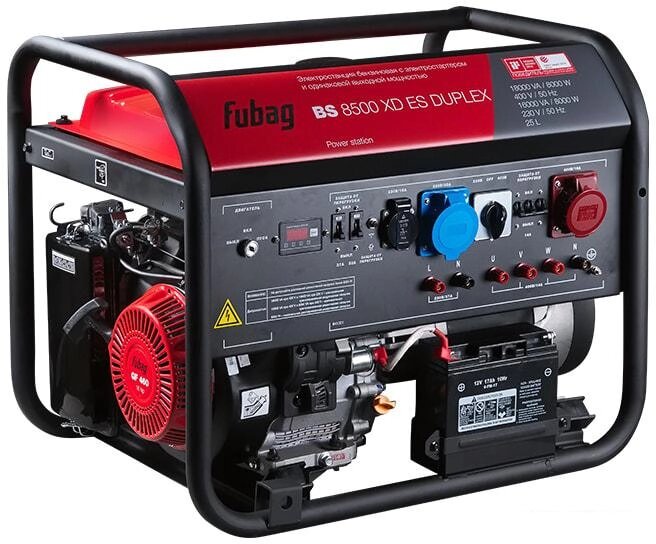 Бензиновый генератор Fubag BS 8500 XD ES Duplex от компании Интернет-магазин marchenko - фото 1