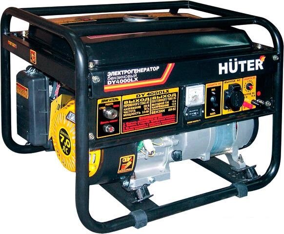 Бензиновый генератор Huter DY4000LX от компании Интернет-магазин marchenko - фото 1