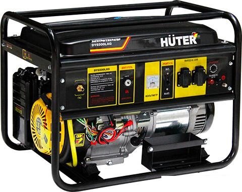 Бензиновый генератор Huter DY6500LXG от компании Интернет-магазин marchenko - фото 1