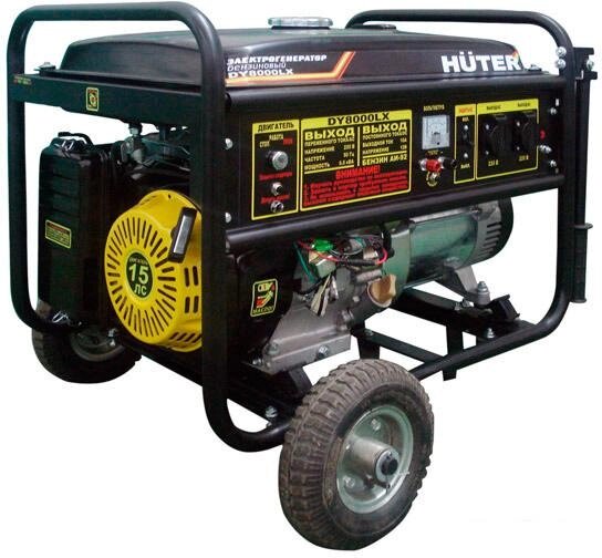 Бензиновый генератор Huter DY8000LX от компании Интернет-магазин marchenko - фото 1