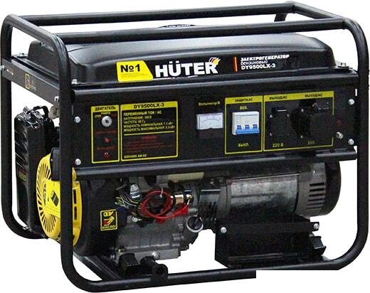 Бензиновый генератор Huter DY9500LX-3 от компании Интернет-магазин marchenko - фото 1