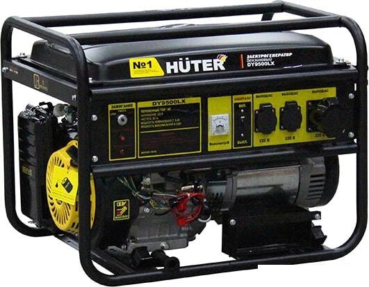 Бензиновый генератор Huter DY9500LX от компании Интернет-магазин marchenko - фото 1