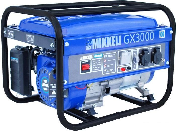 Бензиновый генератор Mikkeli GX3000 от компании Интернет-магазин marchenko - фото 1