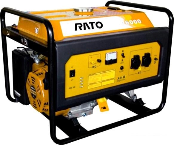 Бензиновый генератор Rato R6000T от компании Интернет-магазин marchenko - фото 1