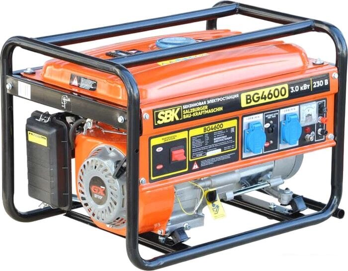 Бензиновый генератор SBK BG4600 от компании Интернет-магазин marchenko - фото 1
