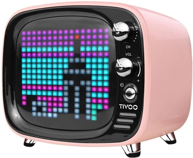 Беспроводная колонка Divoom Tivoo (розовый) от компании Интернет-магазин marchenko - фото 1