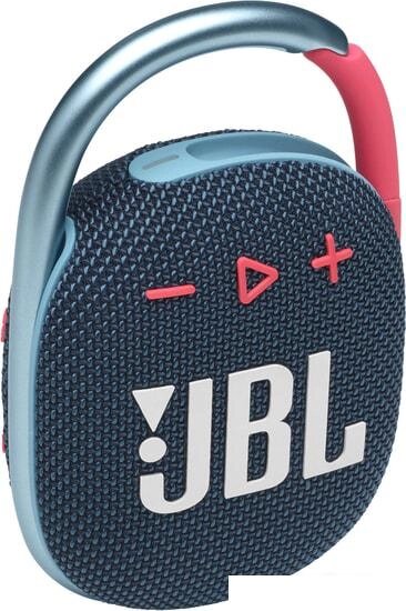 Беспроводная колонка JBL Clip 4 (темно-синий/розовый) от компании Интернет-магазин marchenko - фото 1