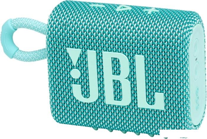 Беспроводная колонка JBL Go 3 (бирюзовый) от компании Интернет-магазин marchenko - фото 1