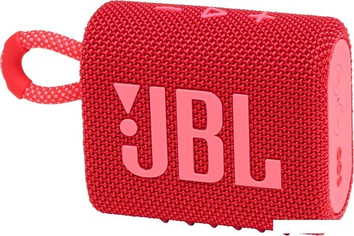 Беспроводная колонка JBL Go 3 (красный) от компании Интернет-магазин marchenko - фото 1