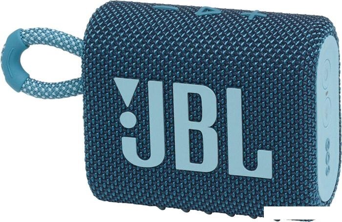 Беспроводная колонка JBL Go 3 (синий) от компании Интернет-магазин marchenko - фото 1