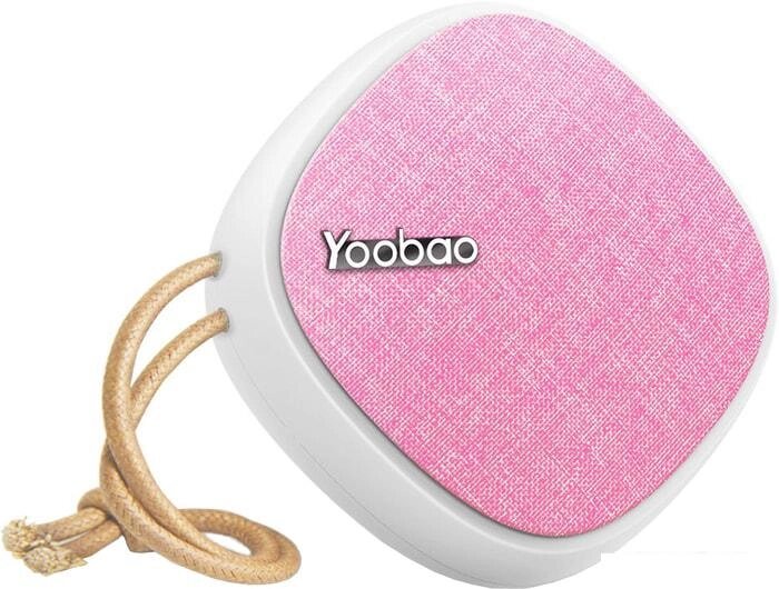 Беспроводная колонка Yoobao M1 (розовый) от компании Интернет-магазин marchenko - фото 1