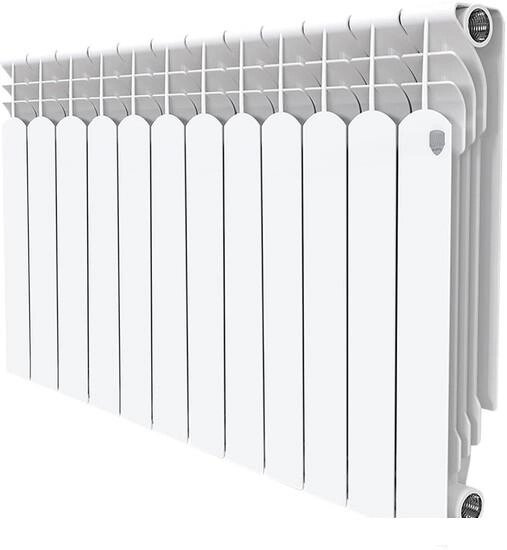 Биметаллический радиатор Royal Thermo Monoblock A 500 2.0 (12 секций) от компании Интернет-магазин marchenko - фото 1