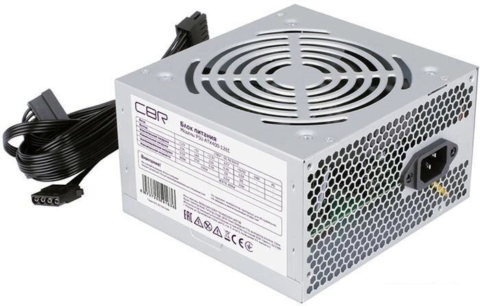 Блок питания CBR PSU-ATX400-12EC от компании Интернет-магазин marchenko - фото 1