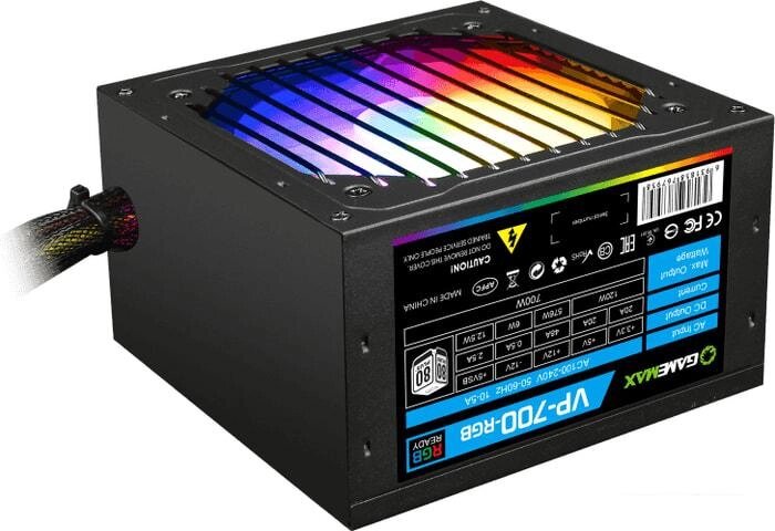 Блок питания GameMax VP-700-RGB от компании Интернет-магазин marchenko - фото 1