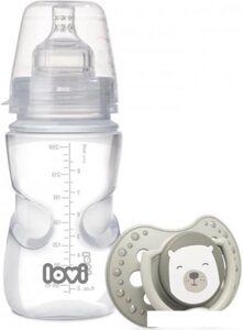 Бутылочка для кормления Lovi Medical bottle + gift dynamic soother 0205exp (250 мл)