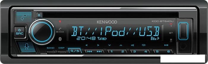 CD/MP3-магнитола Kenwood KDC-BT640U от компании Интернет-магазин marchenko - фото 1