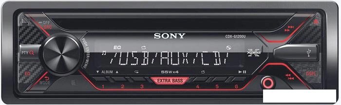 CD/MP3-магнитола Sony CDX-G1200U от компании Интернет-магазин marchenko - фото 1