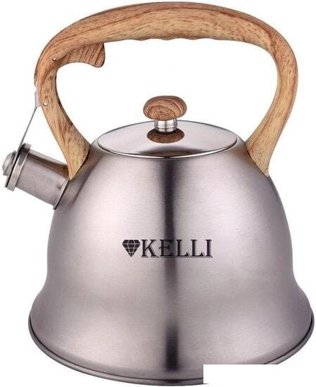 Чайник со свистком KELLI KL-4524 от компании Интернет-магазин marchenko - фото 1