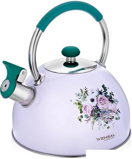 Чайник со свистком Vensal Provence VS3000 от компании Интернет-магазин marchenko - фото 1