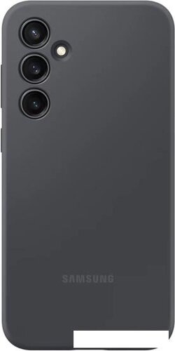 Чехол для телефона Samsung Silicone Case S23 FE (графит)