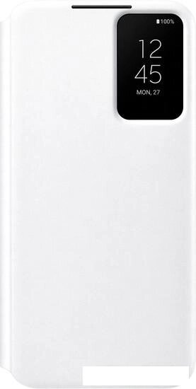 Чехол для телефона Samsung Smart Clear View Cover для S22+ (белый) от компании Интернет-магазин marchenko - фото 1