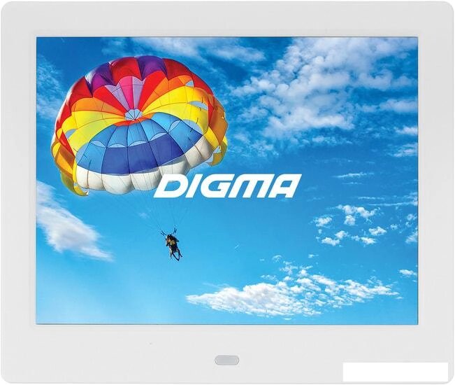 Цифровая фоторамка Digma PF-843 (белый) от компании Интернет-магазин marchenko - фото 1