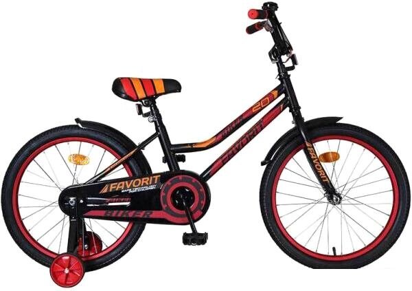 Детский велосипед Favorit Biker BIK-20 (красный) от компании Интернет-магазин marchenko - фото 1