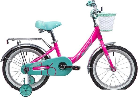 Детский велосипед Novatrack Ancona 16 (розовый/голубой, 2019) от компании Интернет-магазин marchenko - фото 1